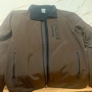 Men’s nice brown cinch jacket